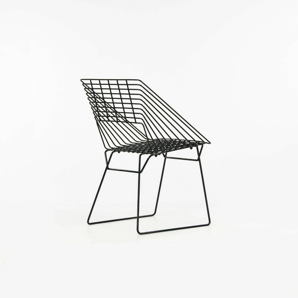 1960s Verner Panton for Fritz Hanson Outdoor Box Wire Chair 1960s Verner Panton for Fritz Hanson Outdoor Box Wire Chair