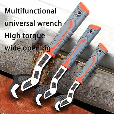 Multifunctional Self-Locking Pipe Wrench Tool, Hand Manual , Adjustable Wrench