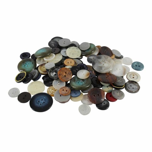 Bulk Lot Bag of Buttons Job Lot Assorted Colours Shapes Sizes Small Large Sewing - Picture 20 of 22