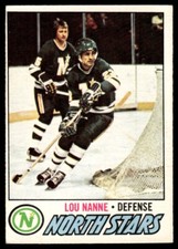1977-78 O-Pee-Chee Lou Nanne . Minnesota North Stars #36