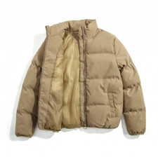 Women's Wadded Jacket Stand-Up Collar Casual Warm Winter Cotton Quilted Outwear