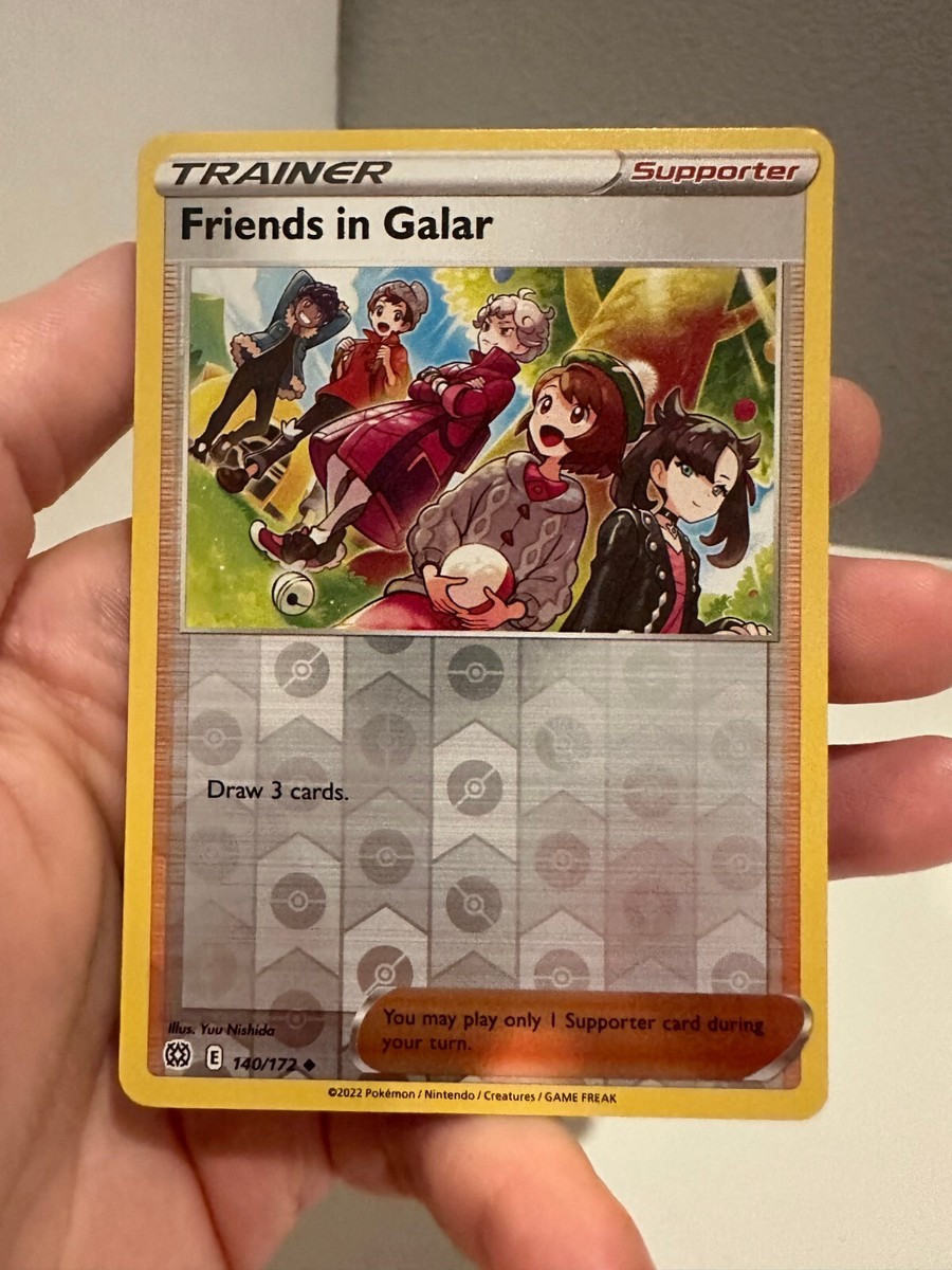 Friends in Galar 140/172 UnCommon Reverse Holo Rare TCG Pokemon NM