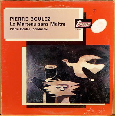 SEALED TURNABOUT Boulez LE MAREAU sans MAITRE for Alto TV-34081S