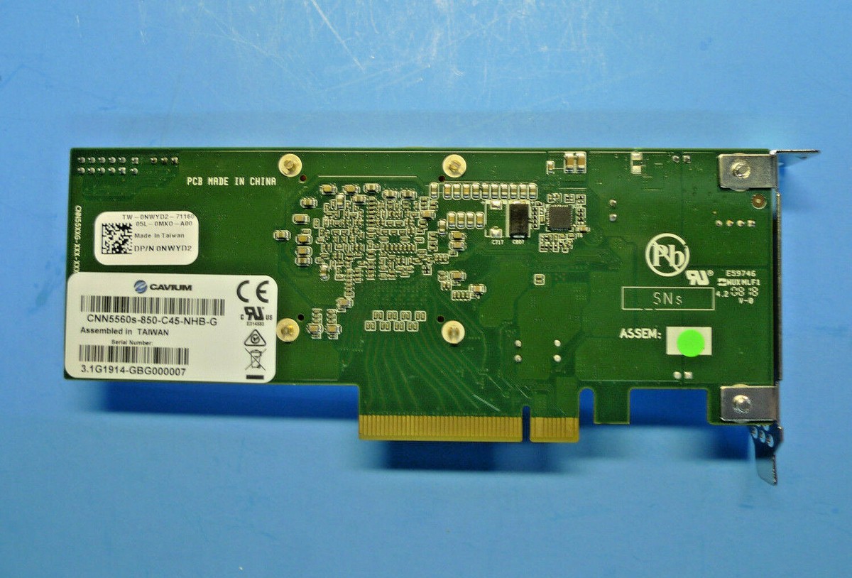 Cavium Nitrox V Security Processor LP PCI CNN5560S-850-C45-NHB-G
