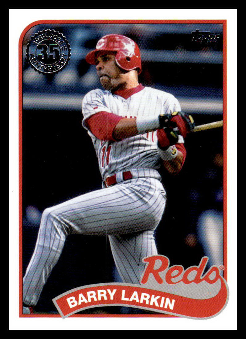 2024 Topps Series 1 Barry Larkin #89B-51 1989 Topps 2024 Topps Series 1 Barry Larkin #89B-51 1989 Topps