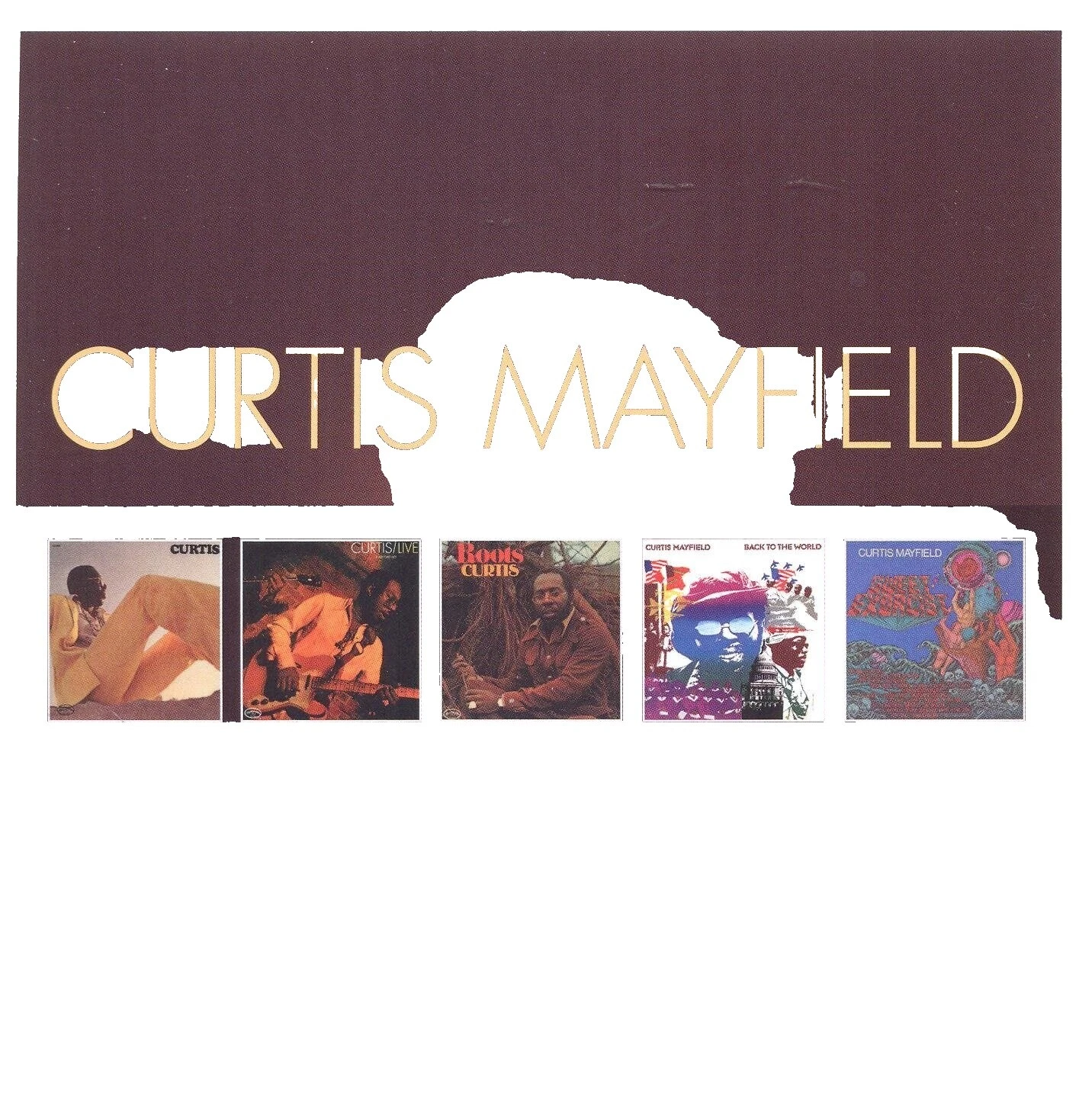 R&B y Soul Curtis Mayfield CDs de Música
