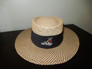 straw golf hats