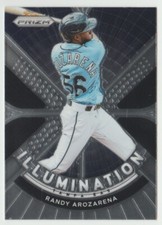 2021 Panini Prizm Illumination #IL-4 Randy Arozarena Baseball Card Rays