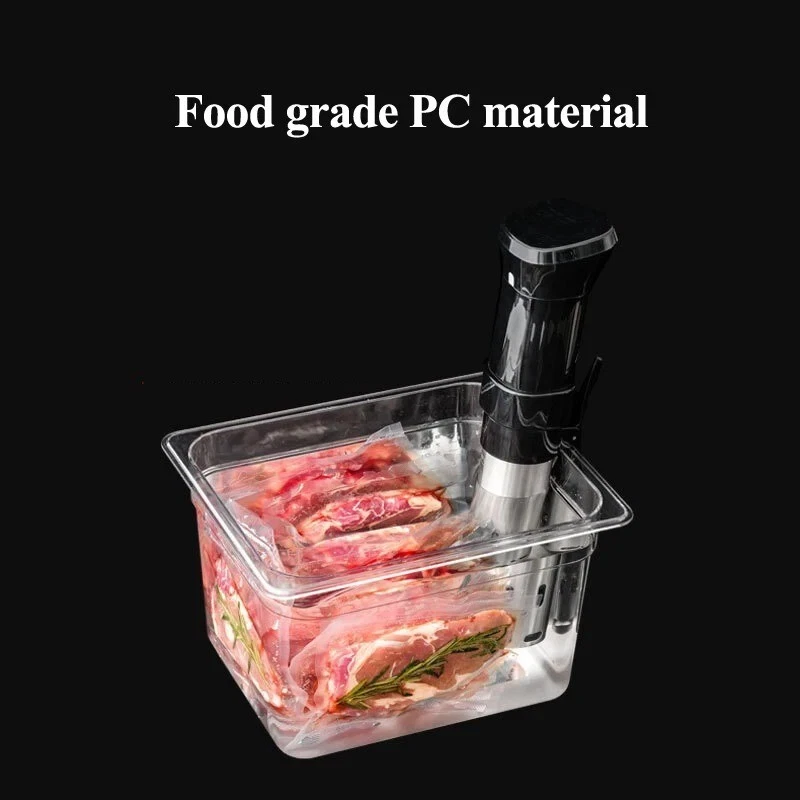 Sous Vide Cooker Container with Two Sizes 6L or 11L for Immersion Circulators