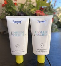Supergoop Unseen Sunscreen SPF 50 SPF 2.5 oz 2 Pack Exp 04/27