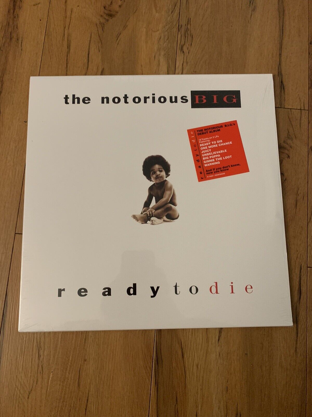 New & Sealed The Notorious B.I.G. "Ready To Die" 2-LP Vinyl Record