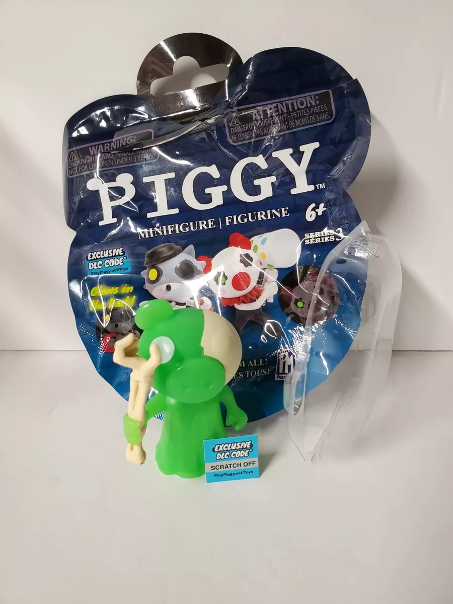 Rare Roblox Piggy Series 3 Mini Figure Glow in the Dark Zompiggy DLC New