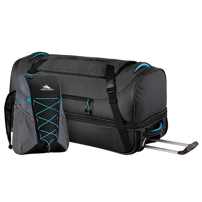 high sierra rolling duffel bag 36 drop bottom