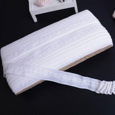 26m White Pleat Curtain Pinch Heading Tape Drape Accessory DIY Crafts Home Decor