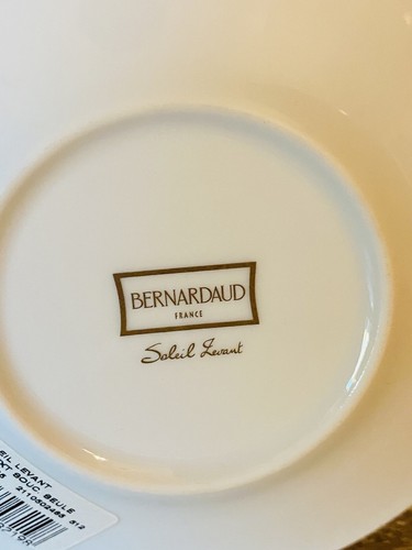 NWT Bernardaud France Soleil Levant Saucer Replacement - Picture 5 of 7