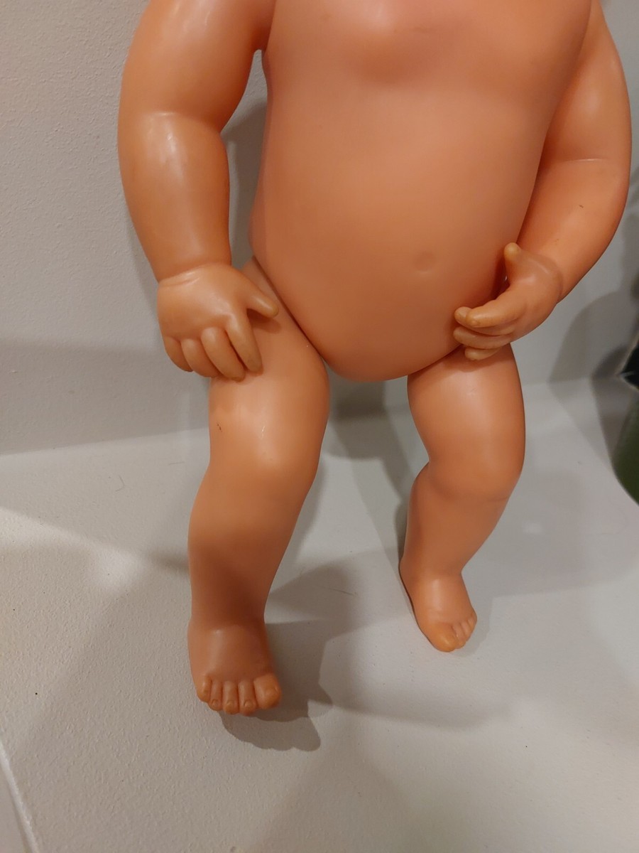 JOLIE POUPÉE TINNIE de RAYNAL blonde aux yeux bleus taille 38 cm tbe EUR 20,00 - FR