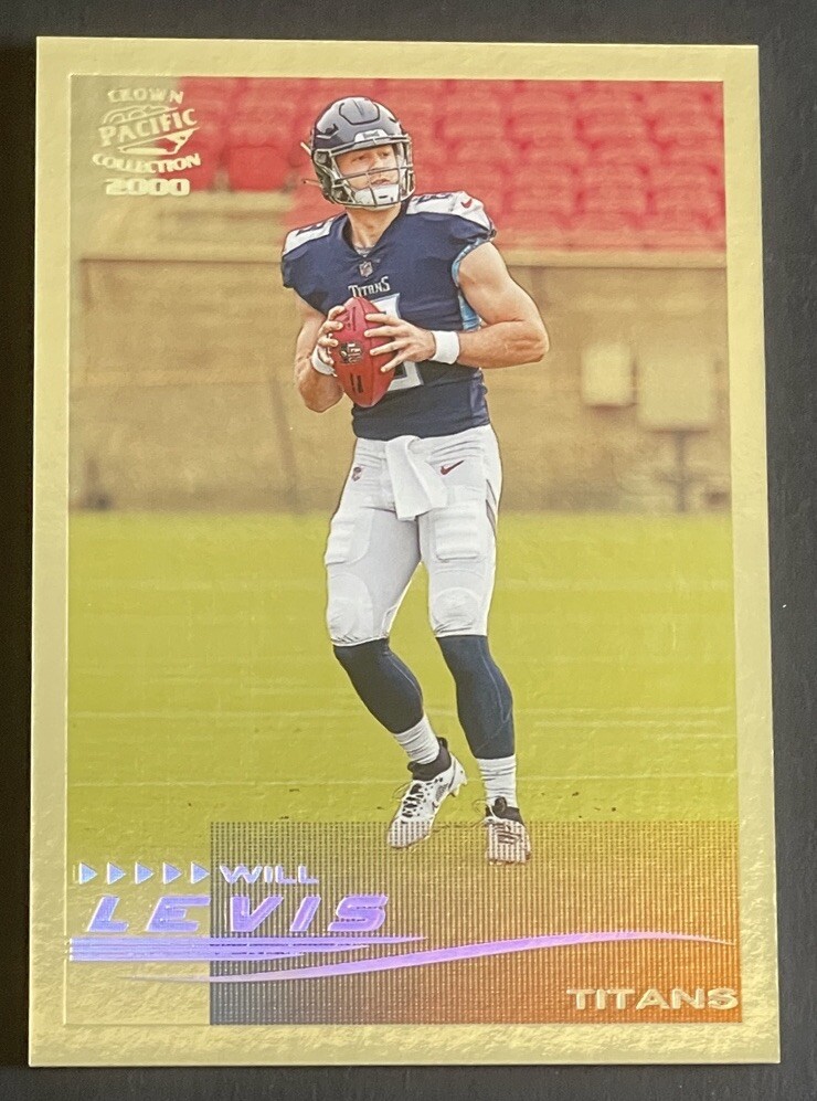 2023 Panini Zenith Will Levis Rookie 2000 Crown Pacific Collection #24 Titans