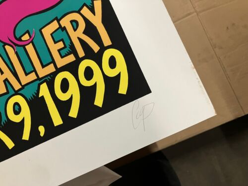 COOP - 1999 - "Robogasm!" Art Show Los Angeles Print S&N /750 Karnowsky Gallery - Picture 3 of 5