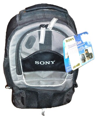 Sony  Small Multi-Function Backpack Bag for Camera/Camcorder LCS-VA60 Padded
