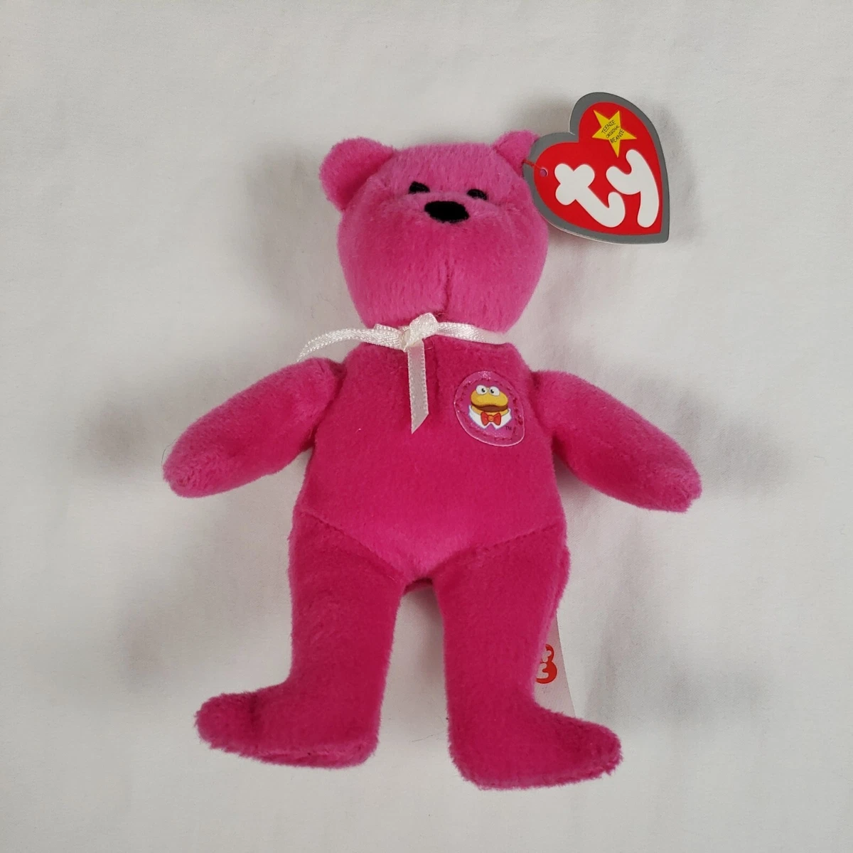 Ty Teenie Original Beanie Baby Burger the Bear McDonalds 2004
