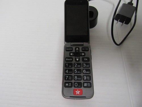 Jitterbug - Telefono Lively Flip 2, Rosso - Foto 4 di 7