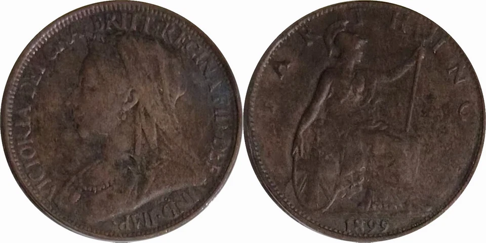 Whitman Grã-Bretanha Tipo Conjunto Victoria 1837-1901 9520 Álbum 21 Moedas inc Prata - Imagem 3 de 4