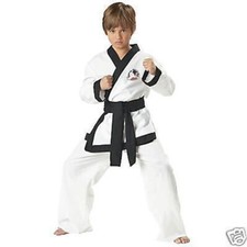 Costume 3pc Martial Champ Child Boy Size L 10-12 New