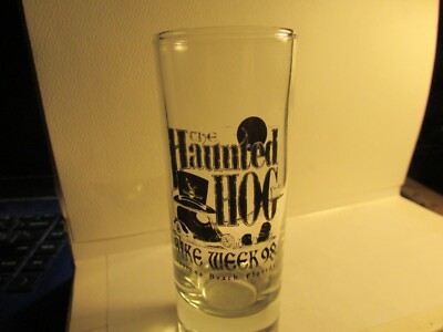 Bike Week-Haunted Hog- 98-Daytona Beach, Fl -4 '' shooter Shot Glass-new