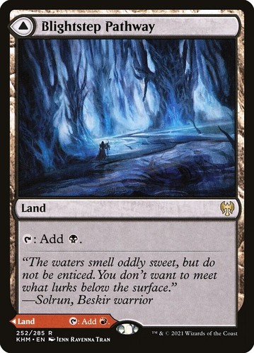 Blightstep Pathway // Searstep Pathway ~ MTG ~ Kaldheim (NM/M)