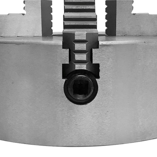 D1-4 Direct Mounting Lathing 8 Inch 4 Jaw Lathe Chuck Independent - Picture 5 of 6