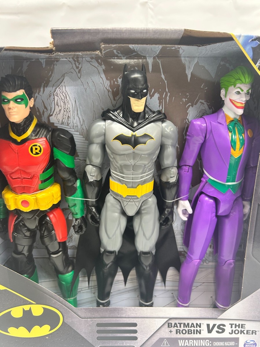 DC Comics Batman& Robin VS The Joker Action Figures *New w