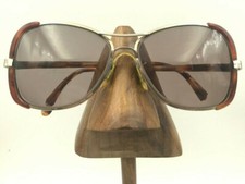 Vintage Capri-Vogue Silver Tortoise Metal Butterfly Sunglasses FRAMES ONLY