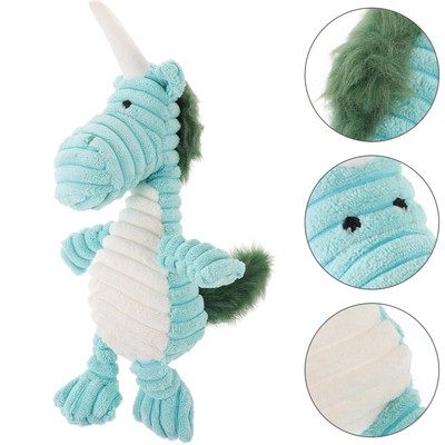  Anyone Einhorn Hundespielzeug Plüsch Quietschendes Kauspielzeug