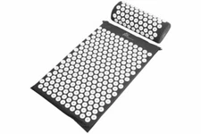 ProSource PS1200ACCUSETBLACK Acupressure Mat and Pillow Set - Black