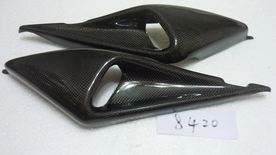 Panel de ventilación de tubo Ram de admisión de aire para Ducati Monster M900 750 600 400 93-04 carbono Foto 4 de 4