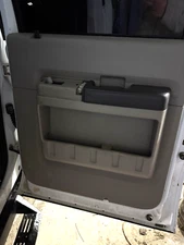 08-10 Ford F250 F350 Medium Stone RH RIGHT PASS REAR DOOR PANEL CREW CAB POWER