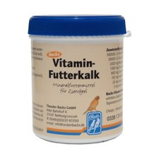 Backs Vitamin Futterkalk 250g - Mineralstoffe...