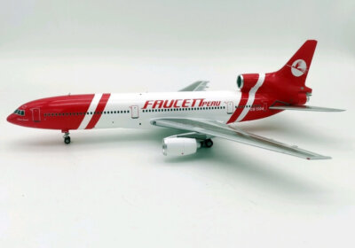 Inflight EAV1504 Faucett Peru Lockheed L-1011 OB-1504 Diecast 1/200 Jet Model