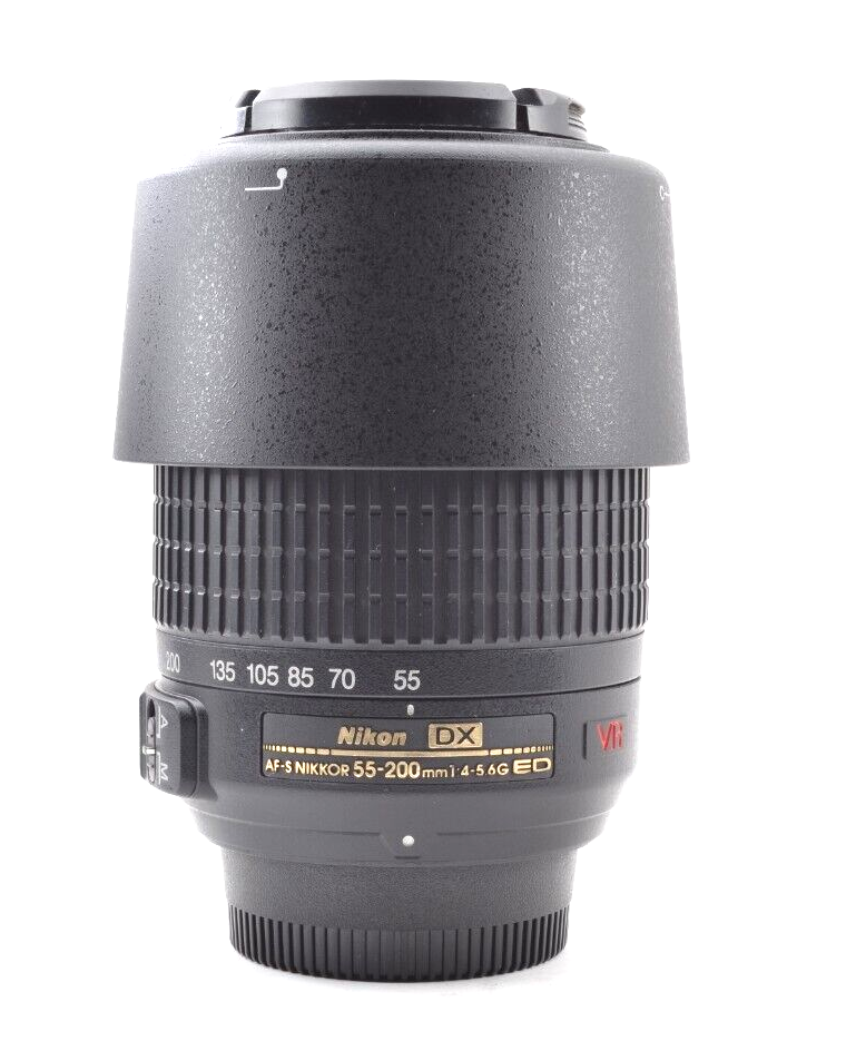 Top Mint】Nikon AF-S NIKKOR 55-200mm f/4-5.6G ED VR Telephoto From