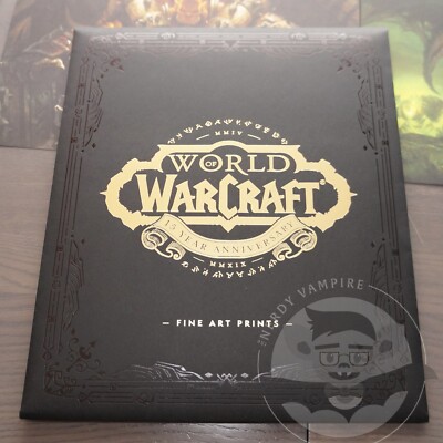 World of Warcraft Tomb of Sargeras Limited Edition Art Print w/ COA 28/150