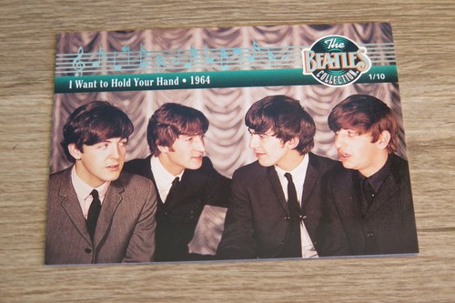 1993 THE BEATLES COLLECTION 1/10 SHE LOVE YOU WANT TO HOLD 1964 #1 HITS 1 FOIL - Bild 1 von 2