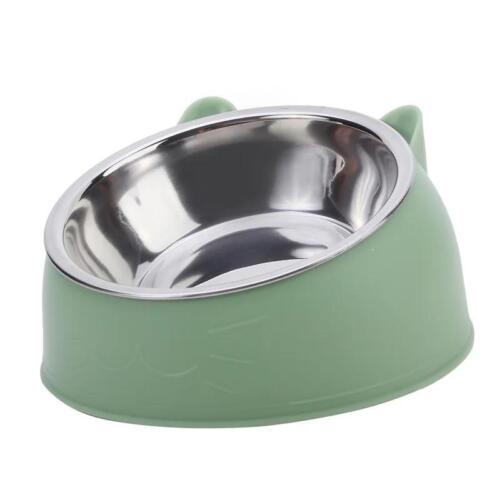 1pc Feeding Bowls Stainless Steel Drinking Feeder Pet Dogs Cats Feeders
