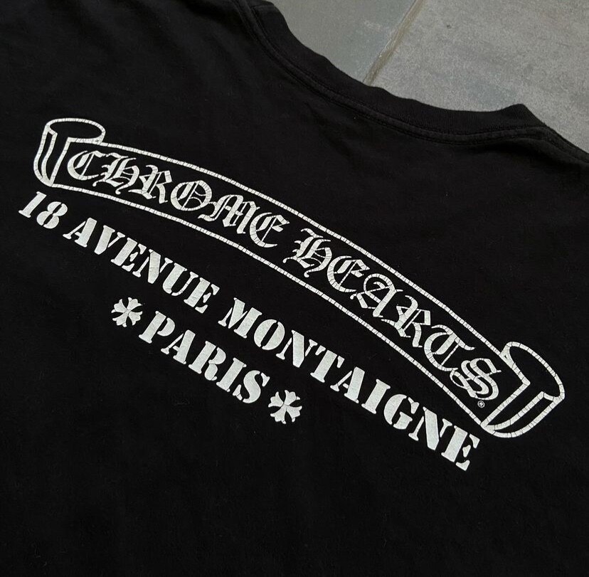 Chrome Hearts Paris Exclusive long sleeve t shirt | eBay