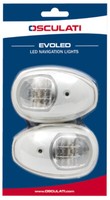Evoled Navigationslichter Abs, Weiß Link + Recht (Blister) Artikel Nr. 01076621