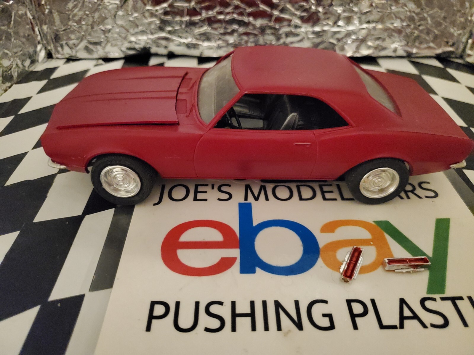 BUILT MODEL CAR AMT 1968 CHEVY CAMARO OLDER BUILT NEEDS WORK eBay