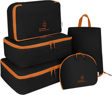 Packing Cubes for Travel Various Sizes Luggage Organizer Bags Travel Cubes 5 Set