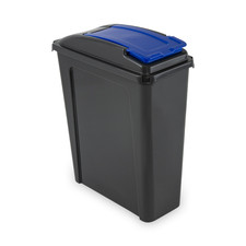 25L Plastic Bin Indoor Recycling Waste Container With Lid Kitchen Home & Office