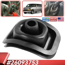 26093753 Shifter Boot Steering Column Mounted Black For Cadillac Chevy GMC 47106