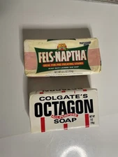 Vintage Colgate's Octagon All Purpose Soap Bar 7 oz Colgate-Palmolive Open Lot
