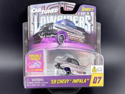 CarTuned 1959 Chevy Impala Serie 2 Lowrider LED Leuchtende #07 Lowriders 1/64